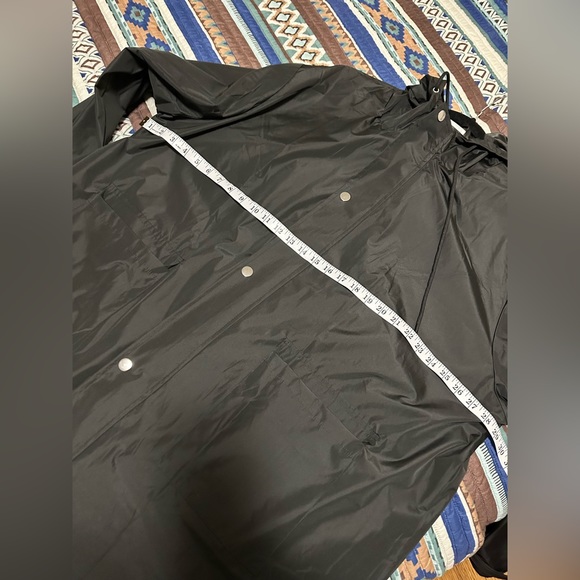 Raincoat black plus size XXL - XXXL unisex - Picture 6 of 15